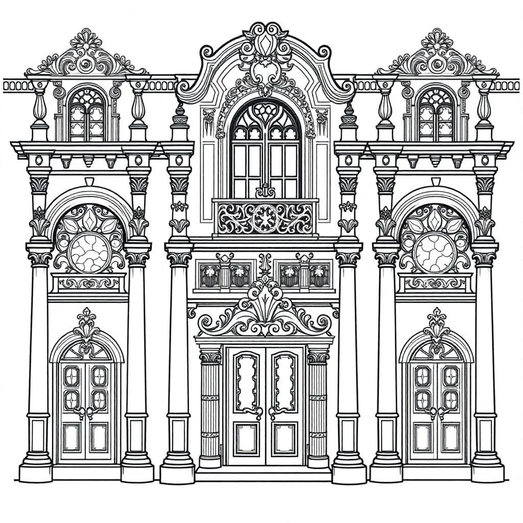 Volwassenen Creatief Ontspanning Kunst Mandala coloring page for children