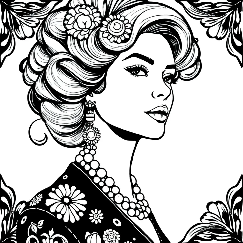 Volwassenen Creatief Ontspanning Kunst Tekenen coloring page for children