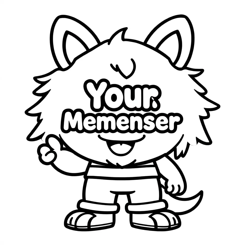 Feuille de coloriage pour enfants