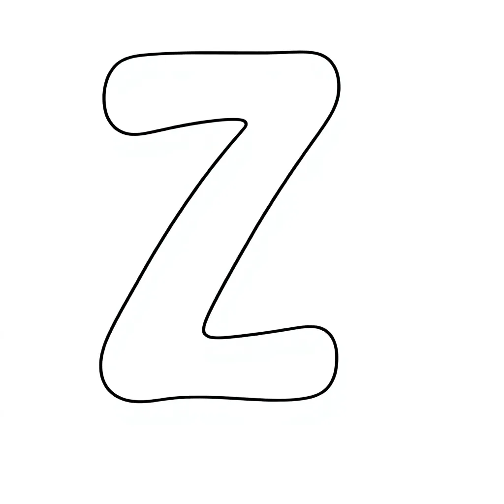 Zebra kleurplaten voorbeeld