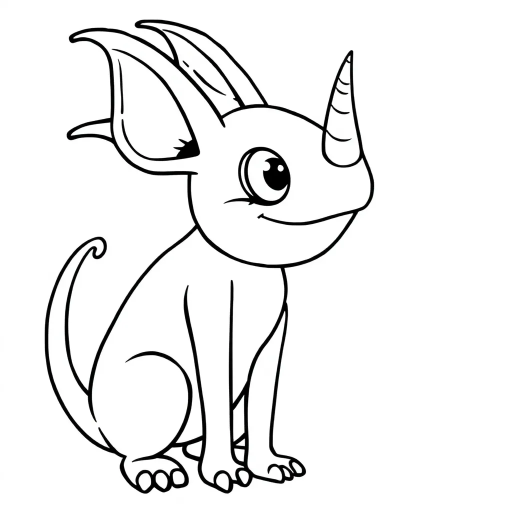 Zeemeermin Fantasie Mythisch Onderwater Magisch coloring page for children