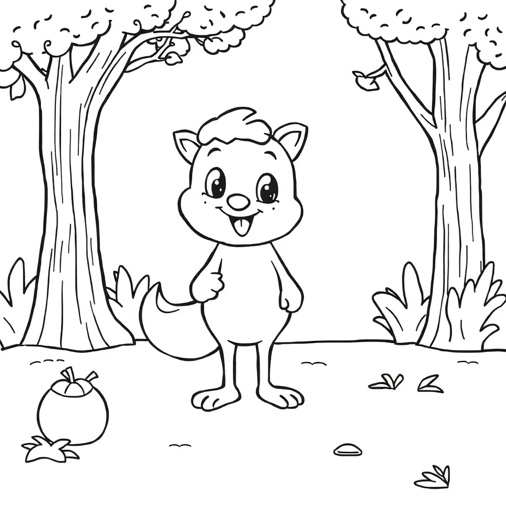 Zo Werkt Het coloring page for children