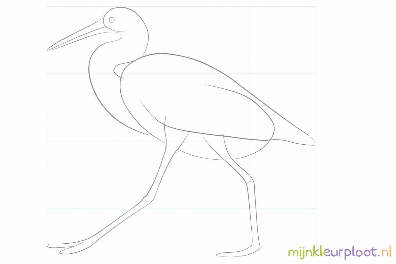 The beak and wings getting more volume and shape.