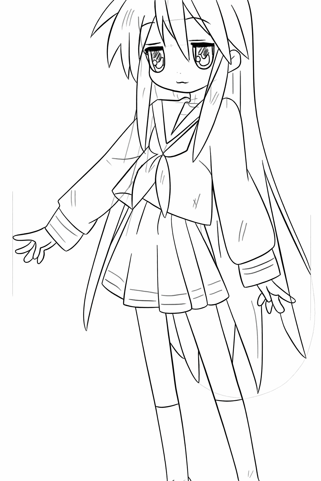 Adding details like a bow and skirt pleats.